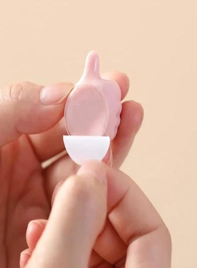 Concepta Creative Silicone Thumb Wall Hook, Multifunction Self Adhesive Cable Organizer Clips Key Hanger, No Punching Nails-Free Utility Hooks Desk Wire Management, Multicolor (Pack of 5 PIS) - Image 2